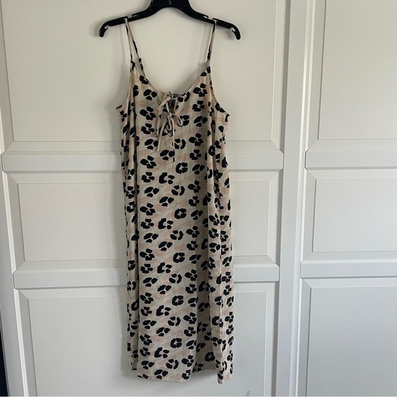 Vero Moda Leopard Print Slip Singlet Dress 30886 - Picture 2 of 8